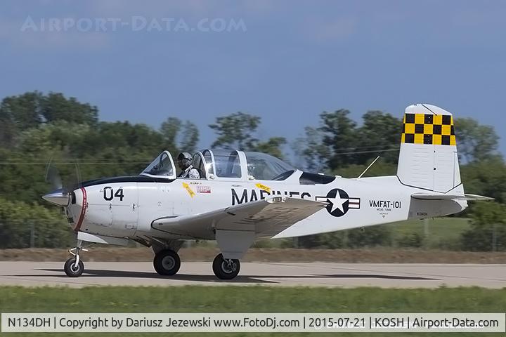 N134DH, 1953 Beech (CCF) T-34A (A45) Mentor C/N CCF34-78, Beech A45 (T-34A) Mentor  C/N CCF34-78, N134DH
