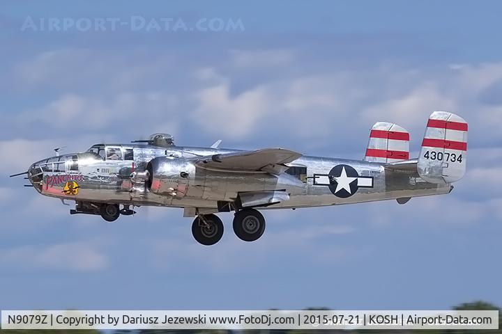 N9079Z, 1944 North American TB-25N Mitchell C/N 108-34009, North American TB-25N Mitchell 