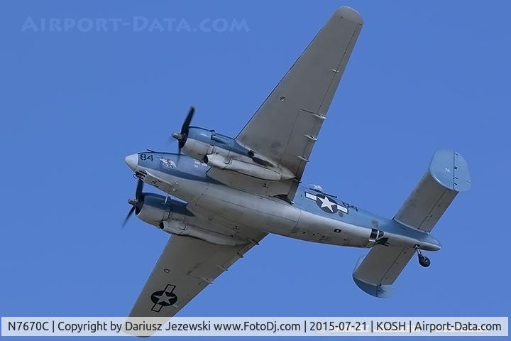 N7670C, 1945 Lockheed PV-2 Harpoon C/N 15-1438, Lockheed PV-2 Harpoon  C/N 15-1438 (Bu37472), N7670C