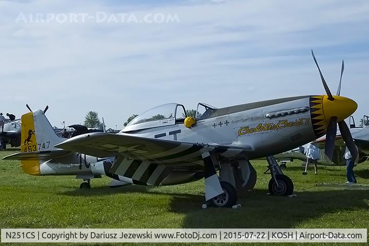 N251CS, North American F-51D Mustang C/N 44-74977N, North American F-51D Mustang 
