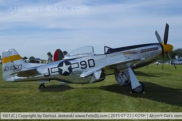 N51JC, 1944 North American P-51D Mustang C/N 122-38798, North American P-51D Mustang 