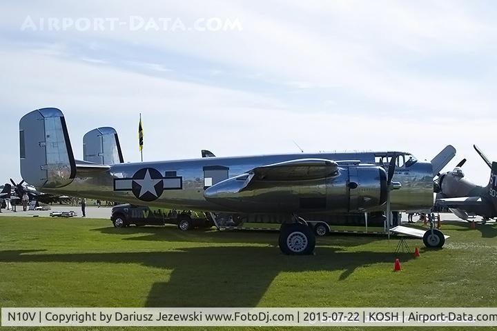 N10V, 1943 North American B-25H Mitchell C/N 98-21433, North American B-25H Mitchell  C/N 98-21433, N10V