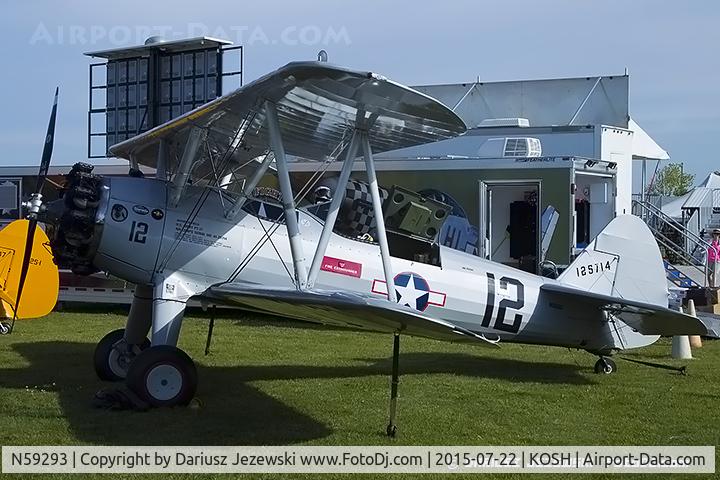 N59293, 1942 Boeing B75N1 C/N 75-3221, Boeing B75N1 Stearman  C/N 75-3221, N59293
