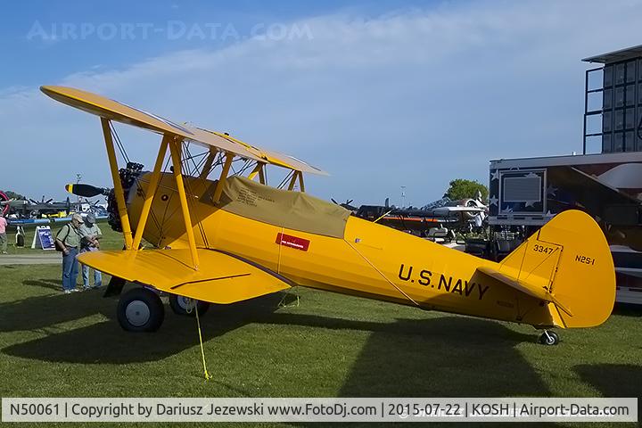 N50061, 1941 Boeing B75N1 C/N 75-1124, Boeing A75N1(PT17) Streaman  C/N 75-1124, N50061
