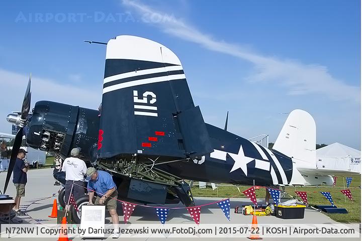 N72NW, 1944 Goodyear FG-1D Corsair C/N 3697, Goodyear FG-1D Corsair  C/N 3697 (92436), NX72NW