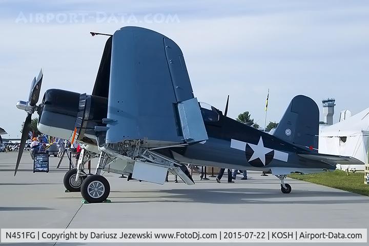 N451FG, 1945 Goodyear FG-1D Corsair C/N 3660, Goodyear FG-1D Corsair  C/N 3660, NX451FG