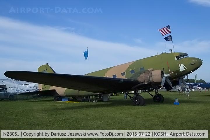 N2805J, 1944 Douglas DC3C-R-1830-90C C/N 20835, Douglas DC-3C-R-1830-90C 
