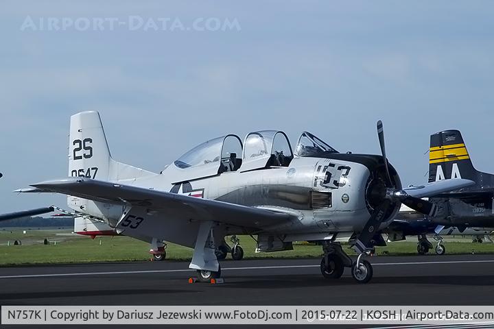 N757K, 1954 North American T-28C Trojan C/N 226-224 (140647), North American T-28C Trojan  C/N 140647, NX757K