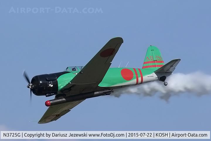 N3725G, 1944 North American SNJ-5 Texan Texan C/N 84875, North American SNJ-5 Texan - Kate replica  C/N 84875, N3725G