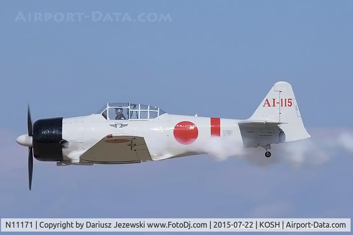 N11171, 1942 North American AT-6B Texan C/N 84-7800, North American AT-6B Texan - Zero replica  C/N 84-7800, N11171