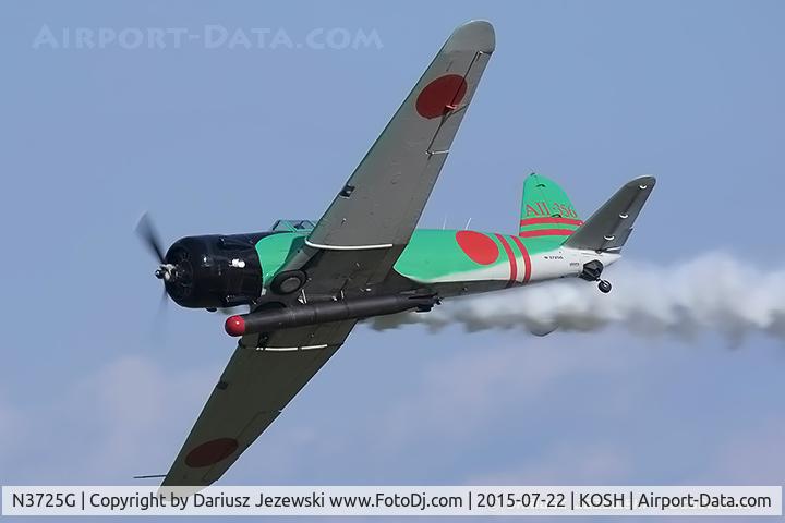 N3725G, 1944 North American SNJ-5 Texan Texan C/N 84875, North American SNJ-5 Texan - Kate replica  C/N 84875, N3725G