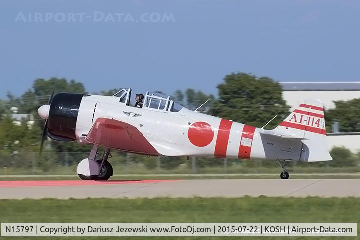 N15797, 1945 Canadian Car & Foundry T-6 Harvard Mk.4 C/N CCF4-199, Canadian Car & Foundry Harvard Mk.IV - Zero replica  C/N CCF4-199, N15797