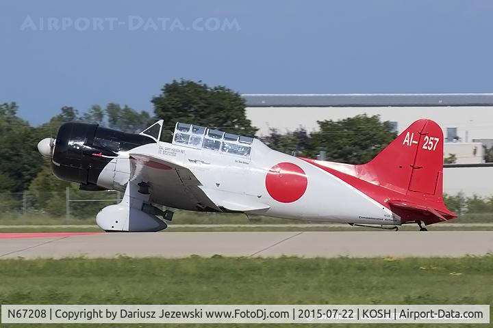 N67208, 1941 Consolidated Vultee BT-13A C/N 2307, Consolidated Vultee BT-13A Valiant - Val replica  C/N 2307, N67208