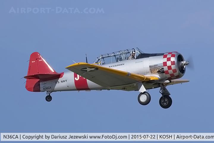 N36CA, North American AT-6D Texan C/N 88-10677, North American AT-6D Texan  C/N 88-10677, N36CA