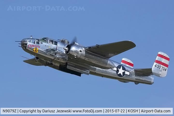 N9079Z, 1944 North American TB-25N Mitchell C/N 108-34009, North American TB-25N Mitchell 