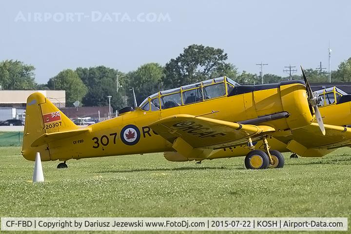 CF-FBD, 1952 Canadian Car & Foundry T-6 Harvard Mk.4 C/N CCF4-98, Canadian Car & Foundry Harvard Mk.IV  C/N CCF4-98, CF-FBD