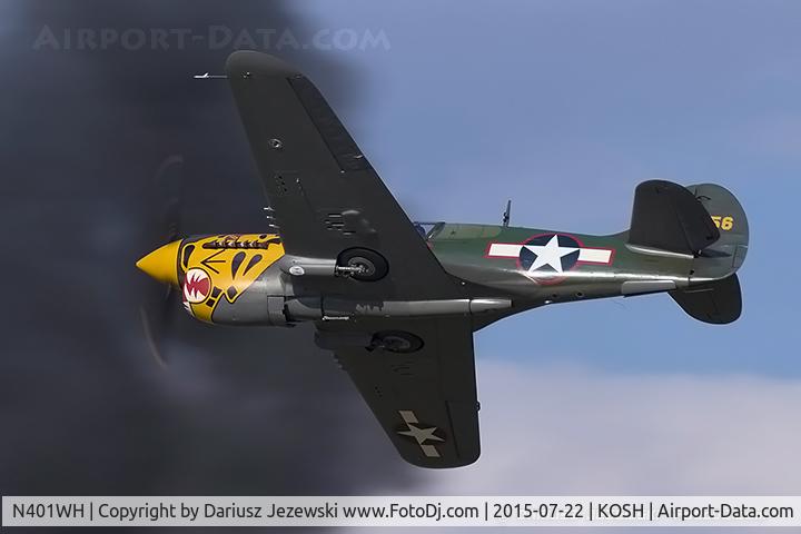 N401WH, 1942 Curtiss P-40K Warhawk C/N 42-10256, Curtiss P-40K Warhawk  C/N 42-10256, N401WH