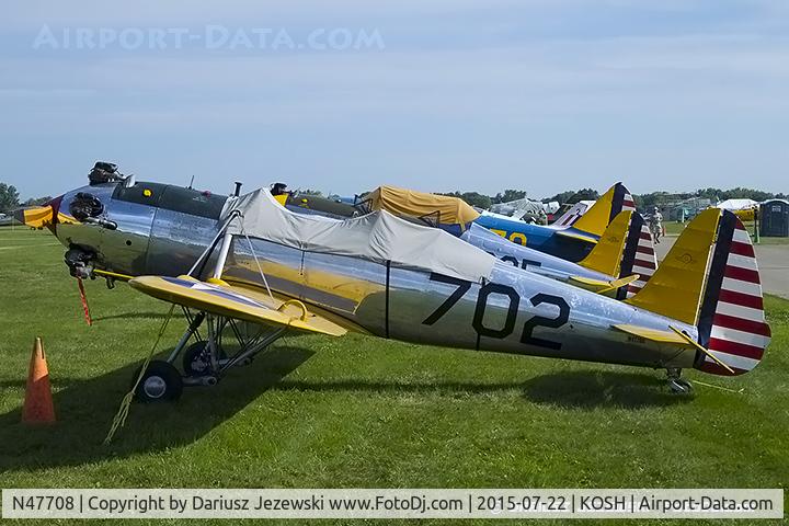 N47708, 1942 Ryan Aeronautical ST3KR C/N 1731, Ryan Aeronautical ST3KR  C/N 1731, N47708