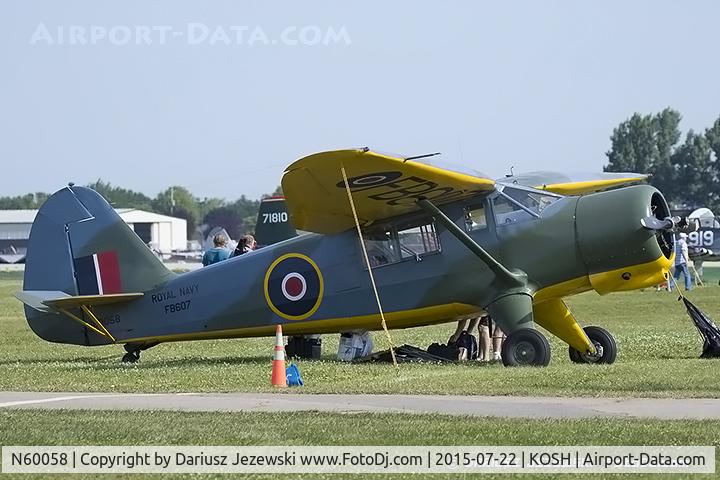 N60058, 1944 Stinson V77 (AT-19) Reliant C/N 1337, Stinson V77 Reliant  C/N 1337, N60058