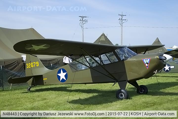 N48443, 1943 Interstate S-1B1 Cadet C/N 122, Interstate S-1B1  C/N 122, N48443