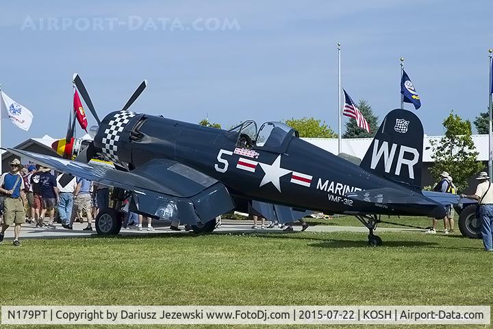 N179PT, 1948 Vought F4U-5 Corsair C/N Not found (Bu122179), Chance Vought F4U-5 Corsair  C/N 122179, N179PT