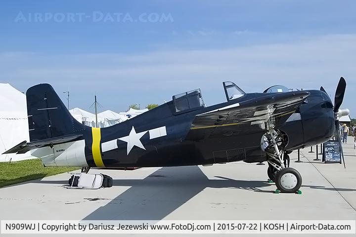 N909WJ, 1944 General Motors (Grumman) FM-2 Wildcat C/N 16203, General Motors (Grumman) FM-2 Wildcat  C/N 16203, NL909WJ