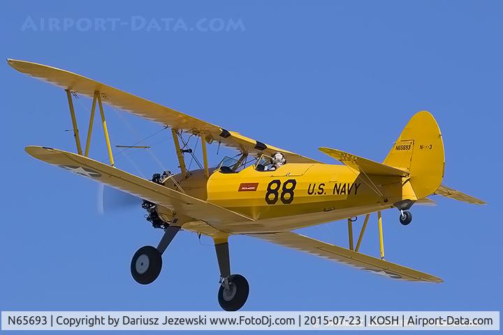 N65693, 1942 Boeing B75N1 C/N 75-6966, Boeing B75N1 Stearman  C/N 75-6966, N65693