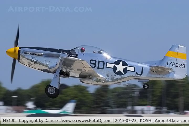 N51JC, 1944 North American P-51D Mustang C/N 122-38798, North American P-51D Mustang 
