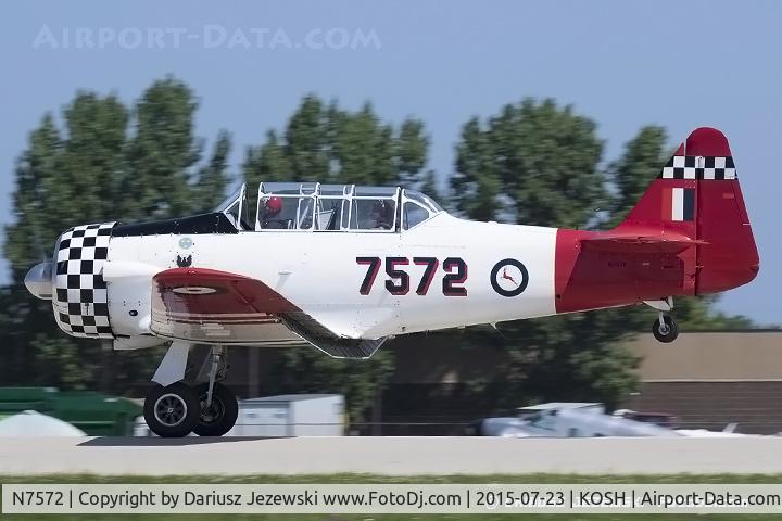 N7572, 1941 North American AT-6D Texan C/N 41-34018, North American AT-6D Texan  C/N 41-34018, N7572