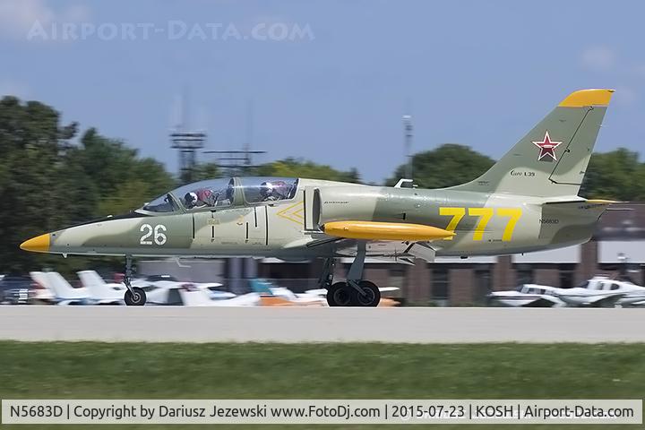 N5683D, 1979 Aero L-39C Albatros C/N 931529, Aero Vodochody L-39C Albatros  C/N 931529, N5683D