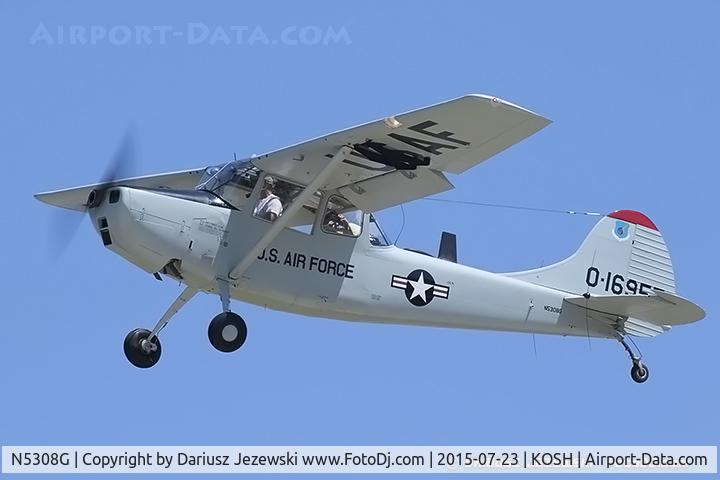 N5308G, 1951 Cessna 305A C/N 22829, Cessna 305A L-19A Bird Dog  C/N 22829, N5308G