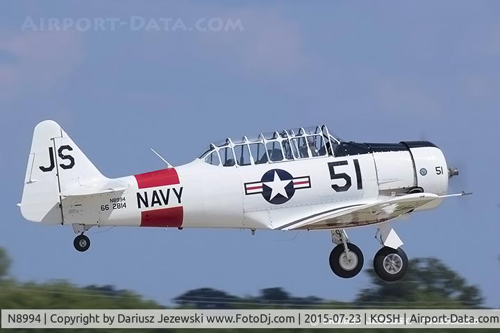 N8994, 1943 Noorduyn AT-16 Harvard II C/N 66-2814, North American Harvard Mk.II  C/N 662814, N8994