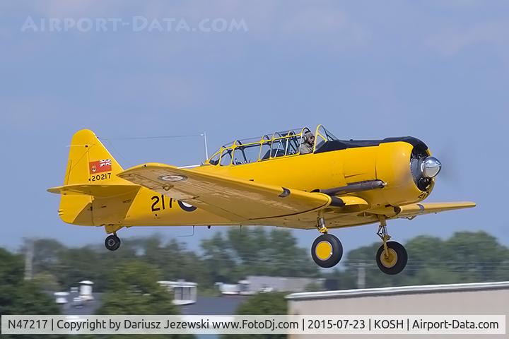 N47217, 1951 Canadian Car & Foundry Harvard MK IV C/N CCF4-8, Canadian Car & Foundry Harvard Mk.IV  C/N CCF4-8, N47217