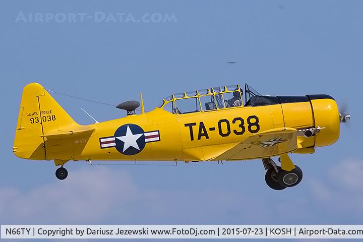 N66TY, North American T-6G Texan C/N 168-142, North American T-6G Texan 