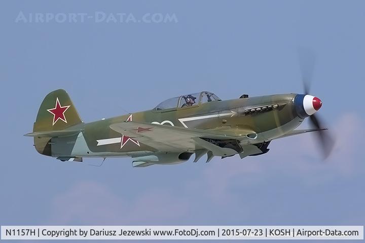 N1157H, 1994 Yakovlev Yak-9U-M C/N 0470402, Yakovlev Yak-9U-M  C/N 470402, NX1157H