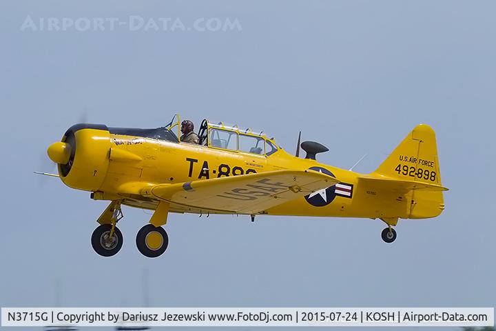 N3715G, 1949 North American AT-6G Texan C/N 168-2 (49-2898), North American AT-6G Texan