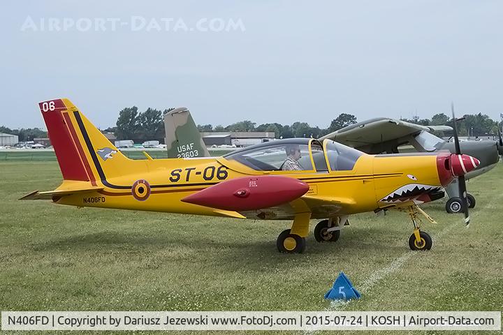 N406FD, 1990 SIAI-Marchetti SF-260D C/N 771, Siai-Marchetti SF-260D  C/N 771, N406FD