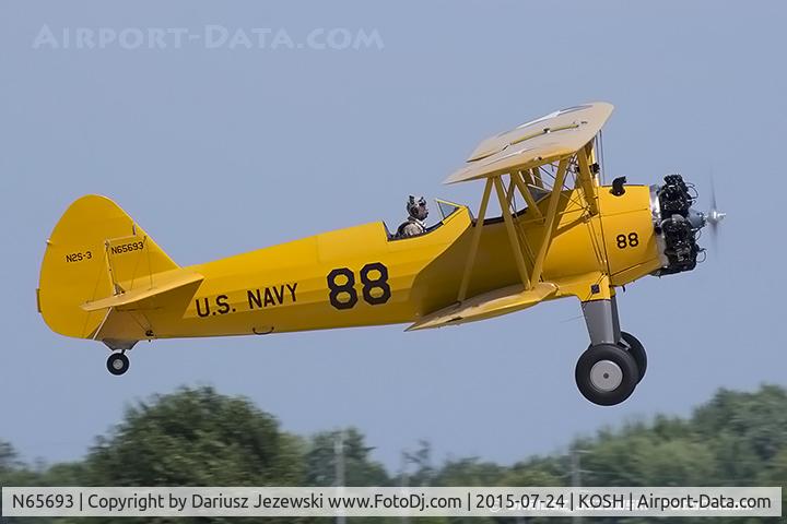 N65693, 1942 Boeing B75N1 C/N 75-6966, Boeing B75N1 Stearman  C/N 75-6966, N65693