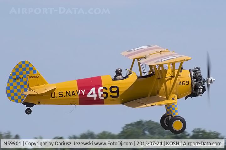 N59901, 1942 Boeing A75N1(PT17) C/N 75-3379, Boeing A75N1(PT17) Stearman  C/N 75-3379, N59901