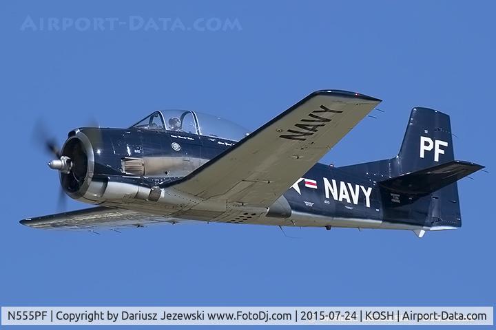 N555PF, 1954 North American T-28B Trojan C/N 200-336 (138265), North American T-28B Trojan  C/N 138265, N555PF