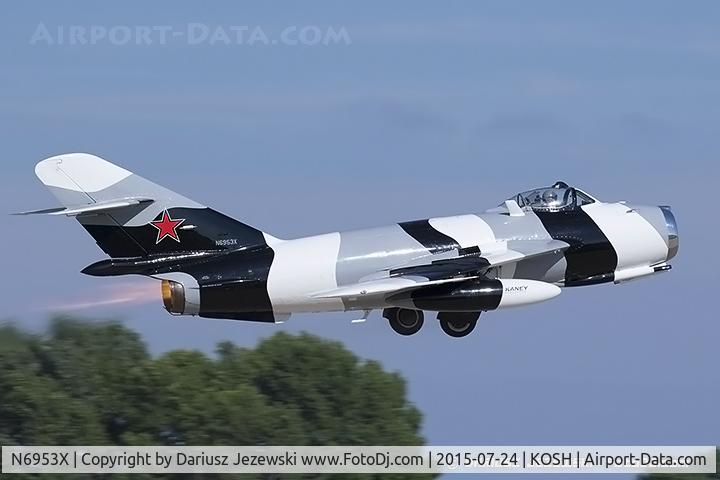 N6953X, PZL-Mielec Lim-6 (MiG-17) C/N 1J0511, PZL Mielec Lim-6 (MiG-17)  C/N 1J0511, N6953X