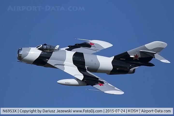 N6953X, PZL-Mielec Lim-6 (MiG-17) C/N 1J0511, PZL Mielec Lim-6 (MiG-17)  C/N 1J0511, N6953X