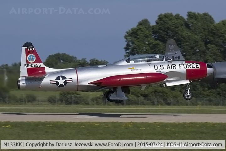 N133KK, Canadair T-33AN Silver Star 3 C/N T33-556, Canadair T-33 Shooting Star 