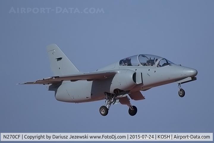 N270CF, 1985 SIAI-Marchetti S-211 C/N 009/02-006, Cessna 551 Citation II/SP  C/N 5510313, NX270CF