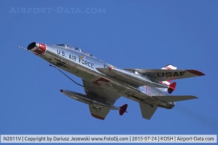 N2011V, 1958 North American F-100F Super Sabre C/N 243-224, North American F-100F Super Sabre  C/N 243-224, N2011V