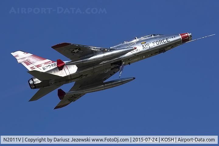 N2011V, 1958 North American F-100F Super Sabre C/N 243-224, North American F-100F Super Sabre  C/N 243-224, N2011V