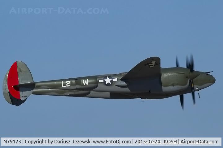 N79123, 1945 Lockheed P-38L-5 Lightning C/N 422-8235, Lockheed P-38L-5 Lightning  C/N 422-8235, NX79123