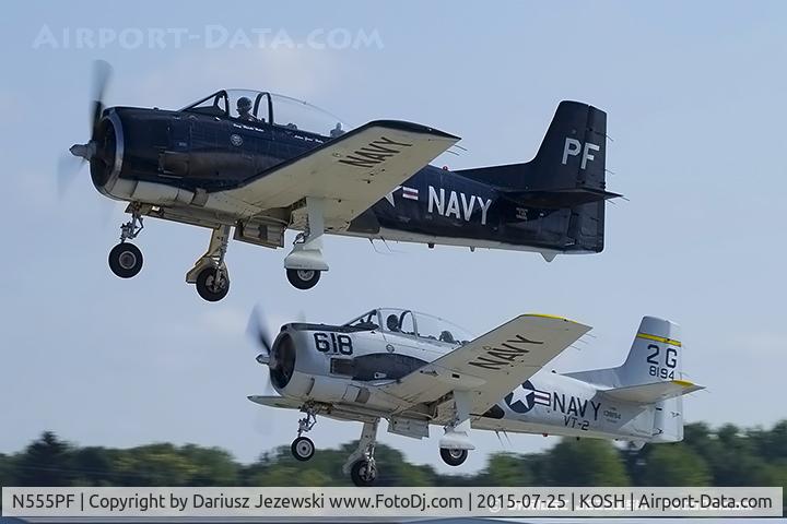 N555PF, 1954 North American T-28B Trojan C/N 200-336 (138265), North American T-28B Trojan  C/N 138265, N555PF