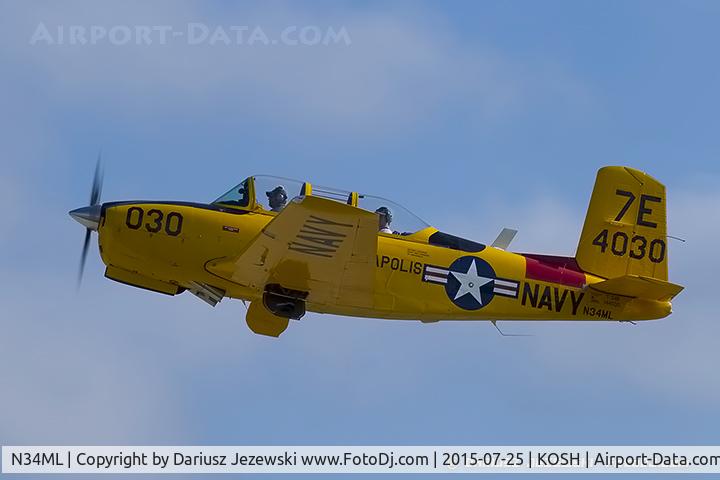 N34ML, Beech A45 C/N G-719, Beech A45 Mentor   C/N G-719, N34ML