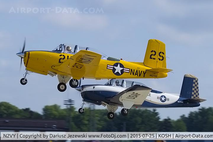 N2VY, 1955 Beech D-45 (T-34B) Mentor C/N BG-67, Beech D45 (T-34B) Mentor  C/N BG-67, N2VY